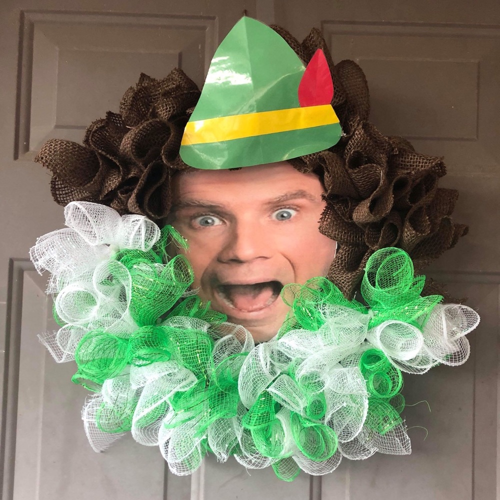 Buddy the elf wreath